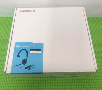 Plantronics Blackwire C510-M Mono Headband USB Headsets - Black (88860-02)