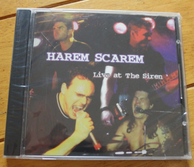 HAREM SCAREM - LIVE AT THE SIREN (CD, 2010, WOUNDED BIRD) [NEW] CASE CRACKED