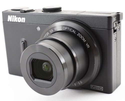 USED Nikon COOLPIX P330 12.2MP 5x Zoom Lens Digital Camera Black