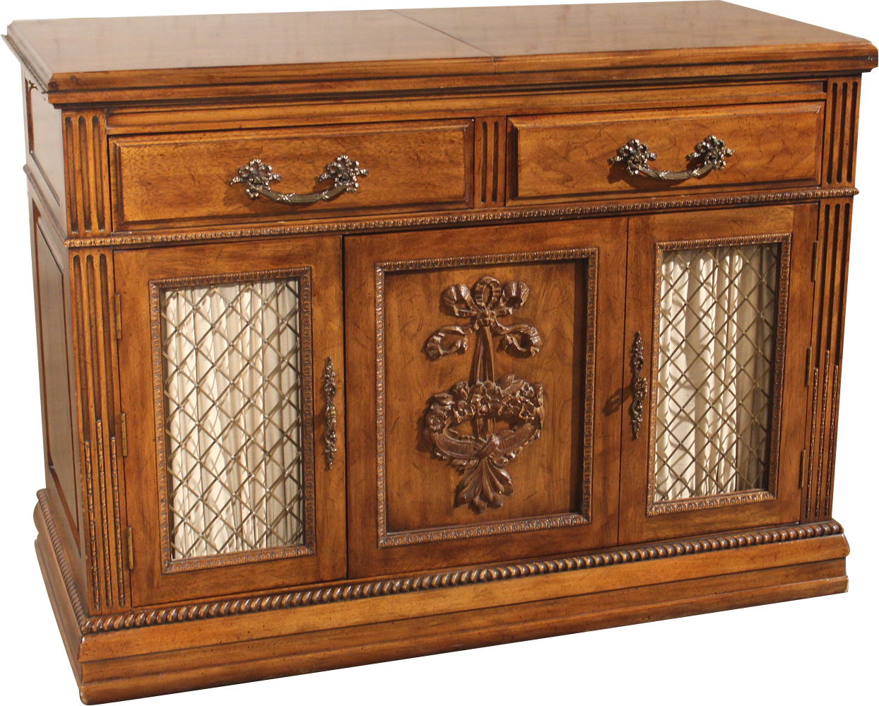 Vintage Davis Cabinet Company Server Or Dry Bar Ebay