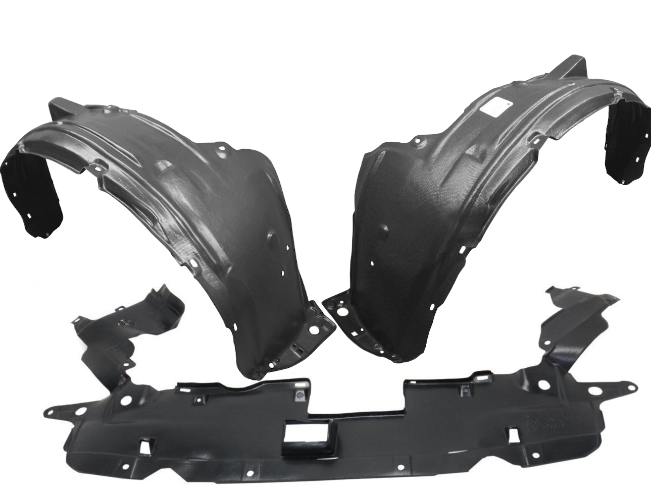 New Front Fender Liner & Undercover Splash Guard Set For 1516 Honda CR