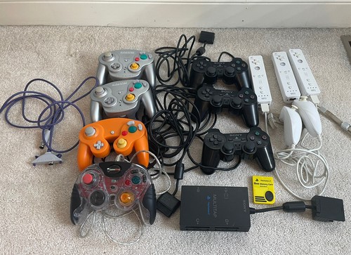 Sony Playstation PS2 Nintendo Gamecube Wii controller
