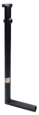 Ti22 Performance Chromoly Brake Pedal 1in Raised Rail Black Ti22 Performance Chromoly Brake Pedal 1in Raised Rail Black