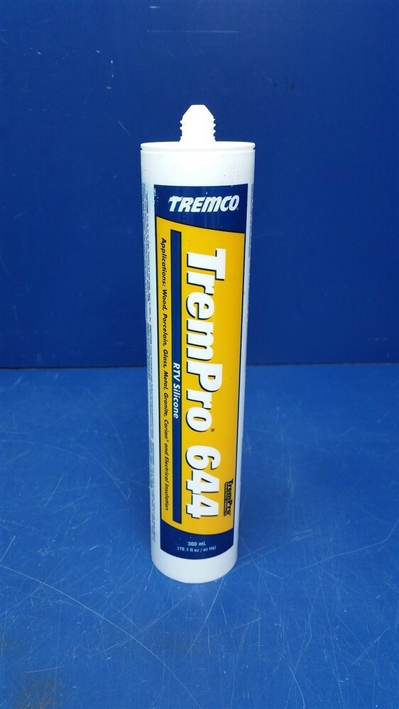 (30 Tubes) Tremco TremPro 644 RTV Silicone WHITE (10.1 oz. ea.)