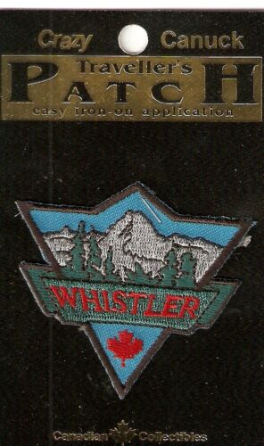 Ski Whistler BC Canada Souvenir Patch   Ski Snowboard