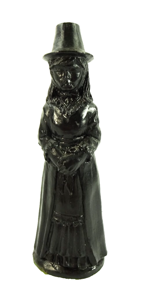 Welsh Lady Woman Figurine Kingmaker Handmade in Wales with Welsh Coral 5.5in