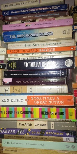 Choose / Pick 12 From 150 Books Build Classic Literature Book Lot Free Shipping