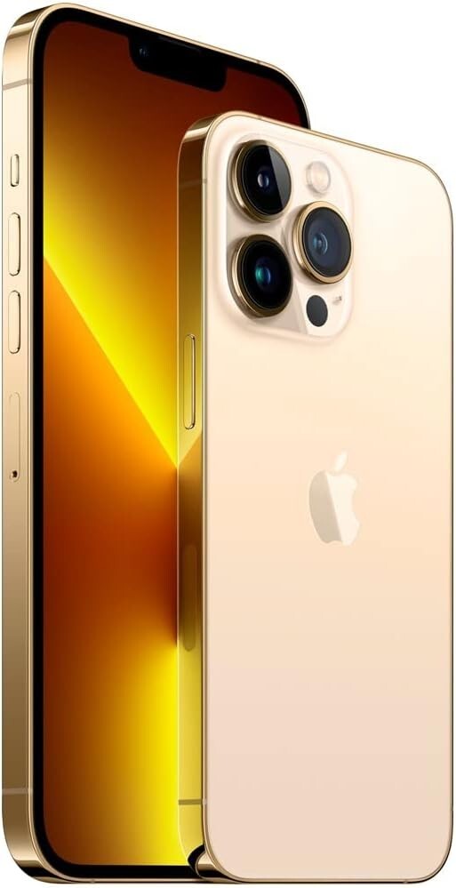 Apple iPhone 13 Pro - 128 GB - Gold (Unlocked) has Display Message
