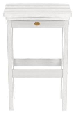 3-Pc Outdoor Bar Height Balcony Set in White [ID 3786972]