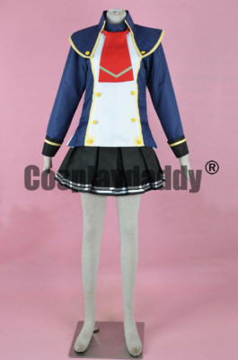 BlazBlue: Remix Heart Mai Hazuki Mai Natsume School Uniform Cosplay Costume F006