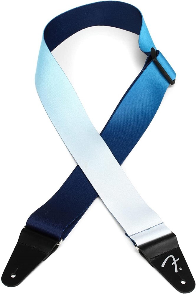 NEW Fender 2" Ombre Guitar Strap, BELAIR BLUE - #099-0637-21