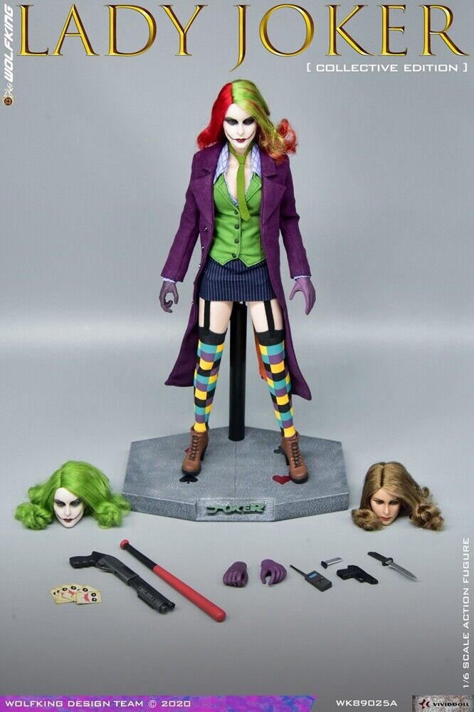 WOLFKING 1/6 WK89025A Lady Joker 12 WOLFKING 1/6 WK89025A Lady Joker 12