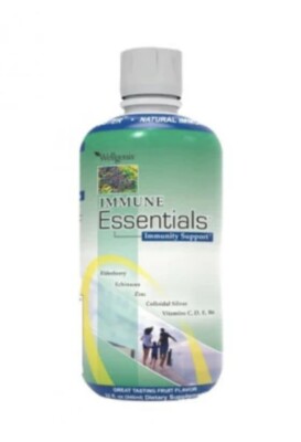 Wellgenix Immune Essentials Immunity Liquid Vitamins for Immune Support Ex 05/24