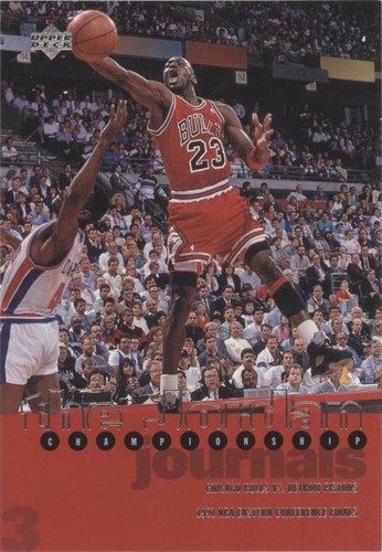 1997 Upper Deck The Jordan Championship Chronicles - Michael Jordan #3