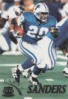 1996 Pacific Pure NFL Gridiron Barry Sanders #41