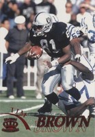 1996 Pacific Pure NFL Gridiron Tim Brown #86