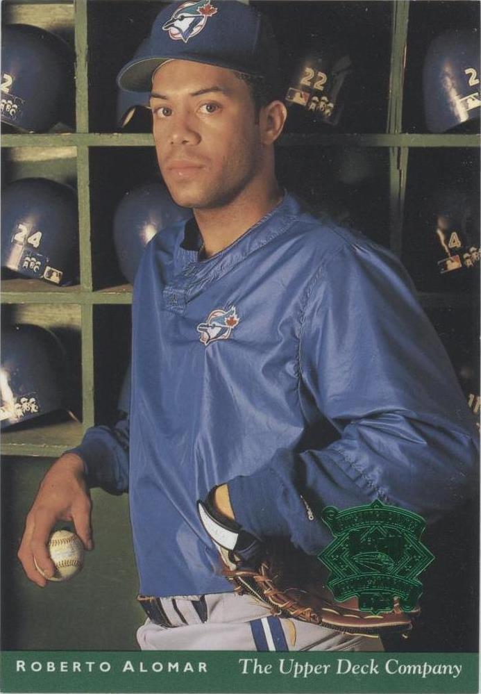 1994 Upper Deck Iooss Collection All-Star Jumbos - Paul Molitor Roberto Alomar #16