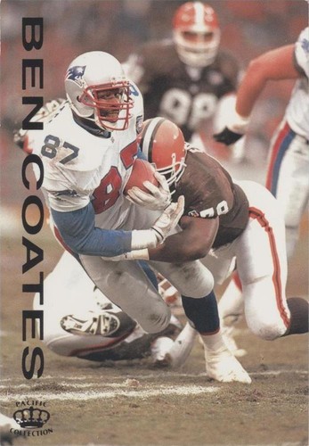 1995 Pacific Gridiron Ben Coates #23