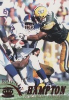 1996 Pacific Pure NFL Gridiron Rodney Hampton #81