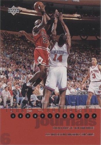 1997 Upper Deck The Jordan Championship Chronicles - Michael Jordan #6