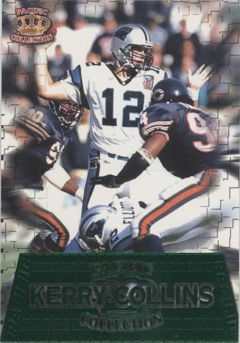 1996 Pacific Pure NFL Gridiron Kerry Collins #GG-4