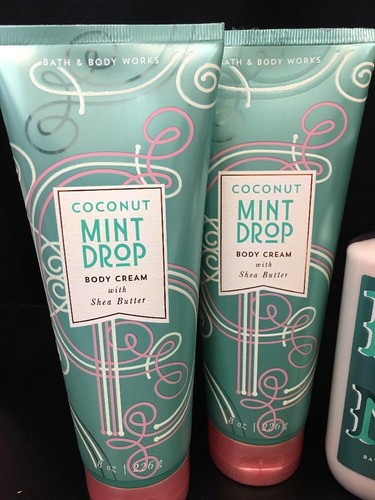 Lot Of Four Bath And Body Works Body Cream Lotion And Shower Gel