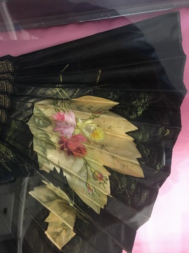 19th Century Hand Painted Fan 1880s