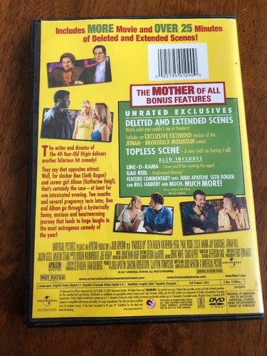 Knocked Up DVD used/in Excellent Condition!!!
