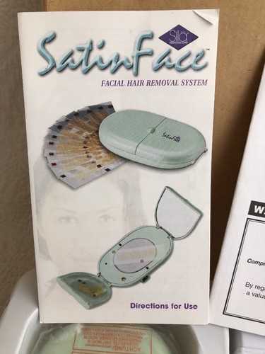 New Sila Personal Care Satin Face Facial Hair Removal System
