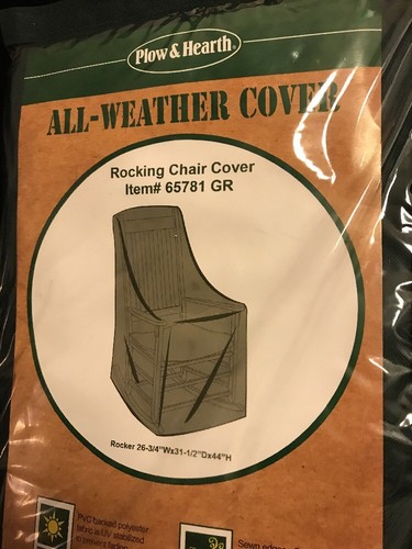 Plow & Hearth All-Weather Cover- Rocking Chair