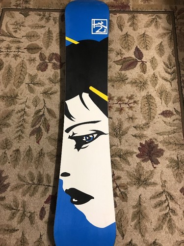 K2 Womens MIX 154 Cm Snowboard. Anime. Samurai. Dakine Stomp Pad
