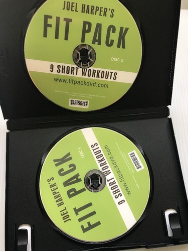 Joel Harper's Fit Pack - 9 Short Workouts -  2 DVDs Set - All Levels - All Ages