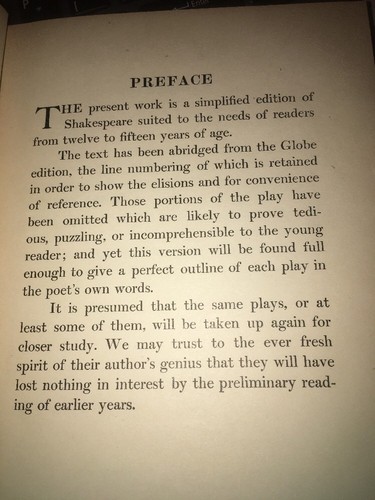 The Beginner’s Shakespeare The Comedy Of The Tempest 1900 DC Heath & Co