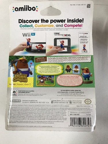 Animal Crossing Amiibo, Resetti, Wii U, New 3DS