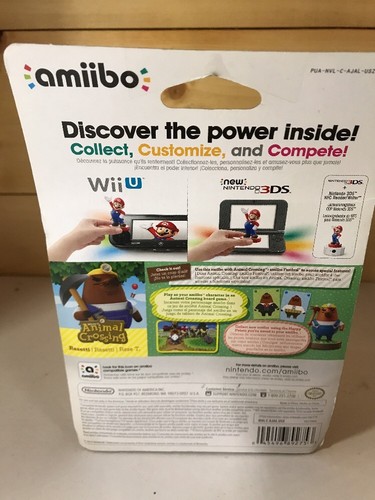 Animal Crossing Amiibo, Resetti, Wii U, New 3DS