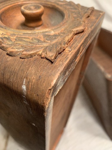 Antique Singer Sewing Machine Oak Drawers 4 (four)