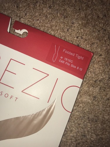 Capezio ULTRA SOFT Footed Tight Child 8-12 Lot Of 2!