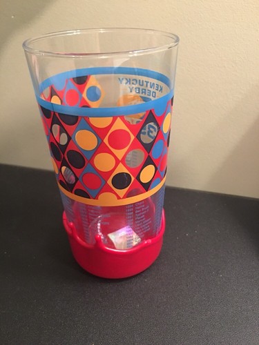 2013 Kentucky Derby Mint Julep Glass Dipped In Makers Mark Wax Churchill Downs