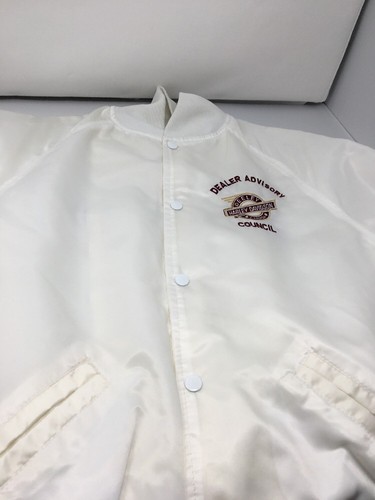 Vintage Harley Davidson Satin Deeley Council Jacket Men’s Medium