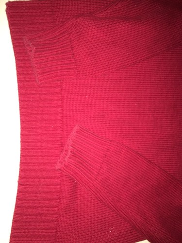 Boys Size Medium 12/14 Ralph Lauren Polo Sweater Red Zip Christmas