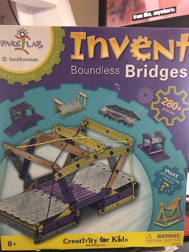 Invent Boundless Bridges. Spark Lab. Smithsonian  NEW