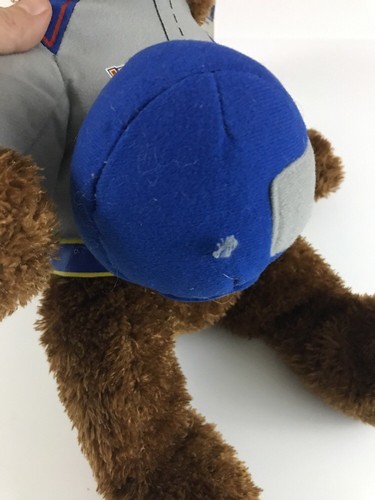 Plush JIMMIE JOHNSON Bear Nascar #48 with Helmet Sugar Loaf