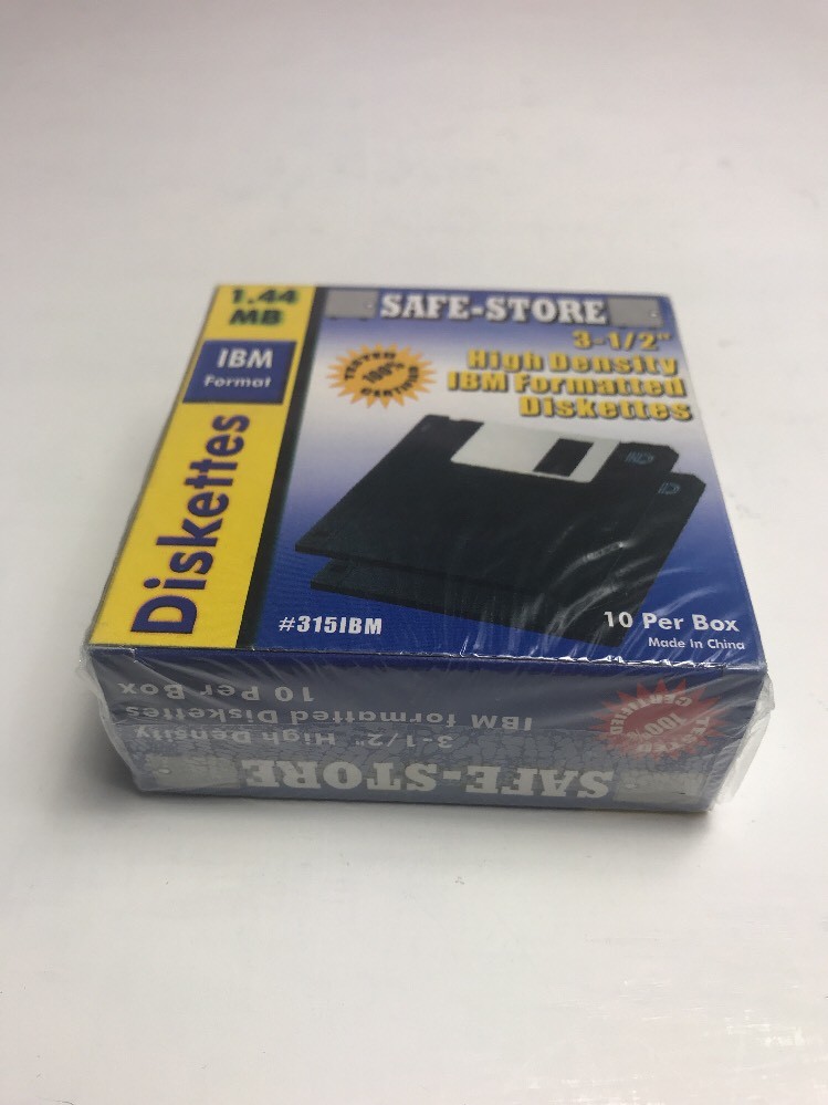 Safe Store IBM Formatted HD 3.5