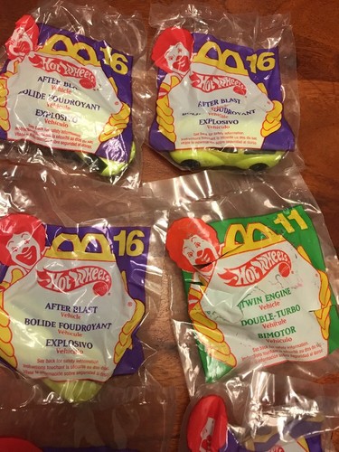 Lot Of 31 Vintage Happy Meal Toys - Hot Wheels #16 After Blast Vehicle (AB)