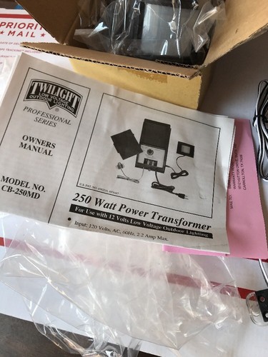 Twilight Low Voltage Outdoor Lighting 250 Watt Professional Power Transformer