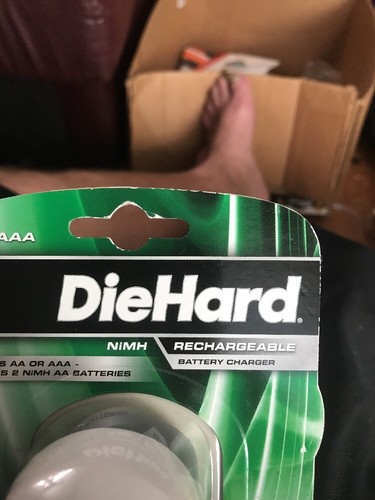 DieHard Rechargable BatteryCharger. plus 2 AA High Capacity Rechargeable.AA/AAA