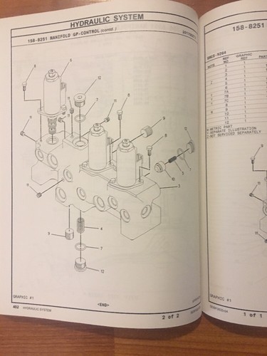 Caterpillar CAT 312C & 312C L Excavators Parts Manual  SEBP3833 CBA FDS