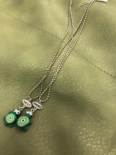 Turtle Friendship Necklace Set