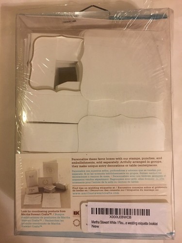 Martha Stewart Ivory Flourish Wedding Favor Boxes (24 count)