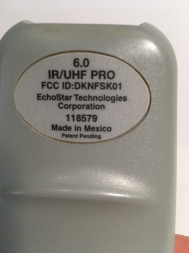 Bell ExpressVU Dish Network OEM UHF PRO 6.0 #2 TV2 Remote Control 522 625